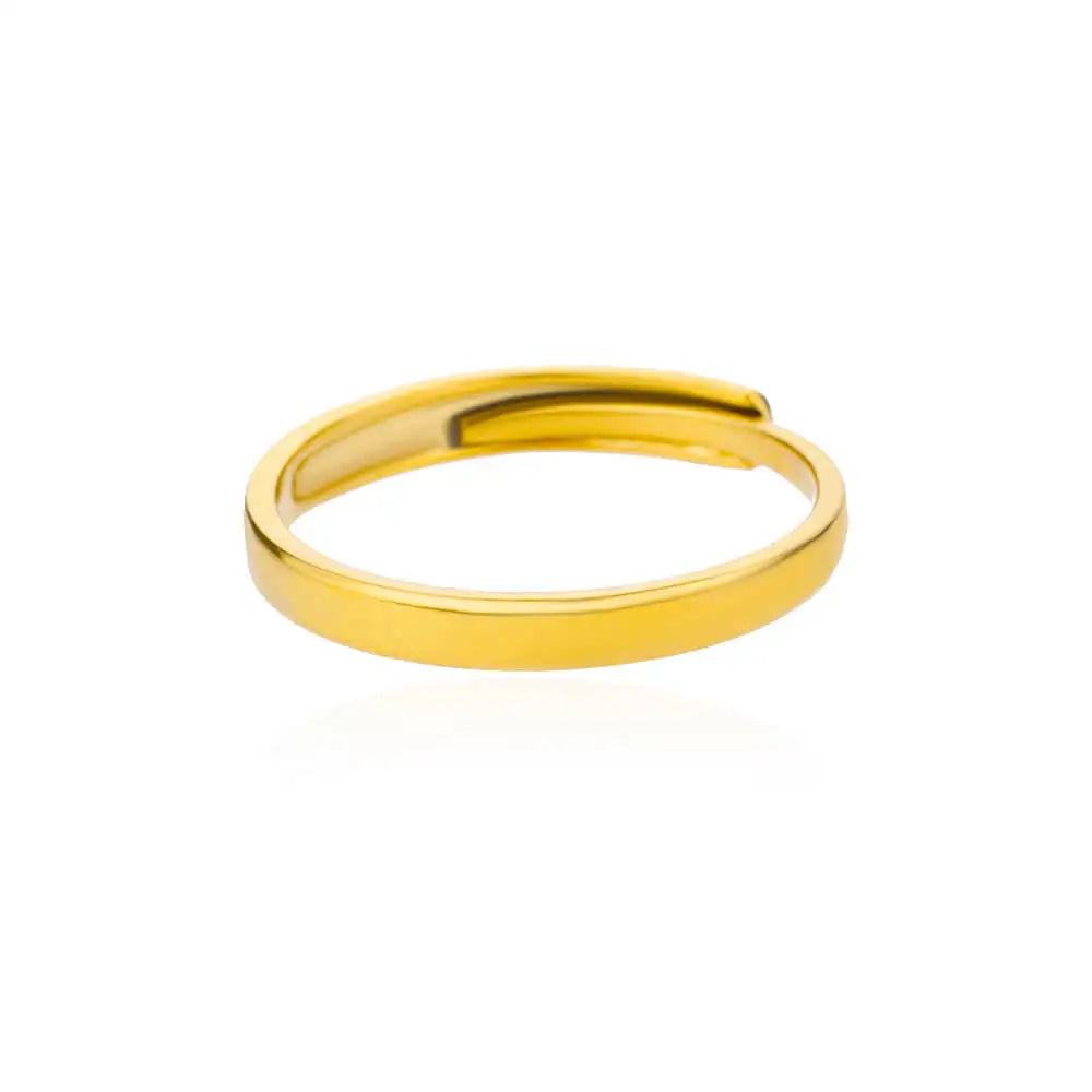 Luxury Rings for Women Gold Color Stainless Steel
