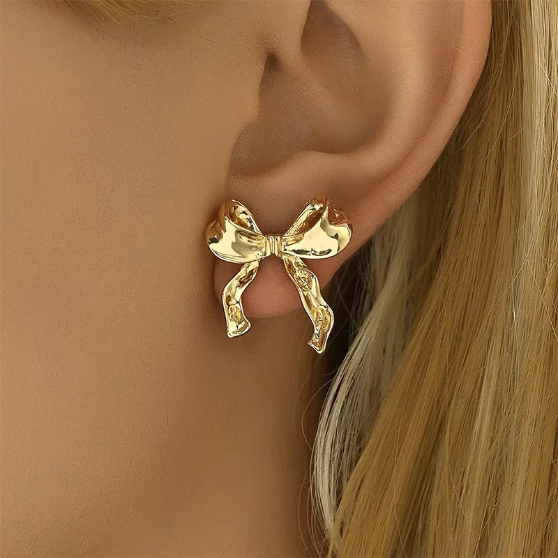 Vintage Stainless Steel Earrings