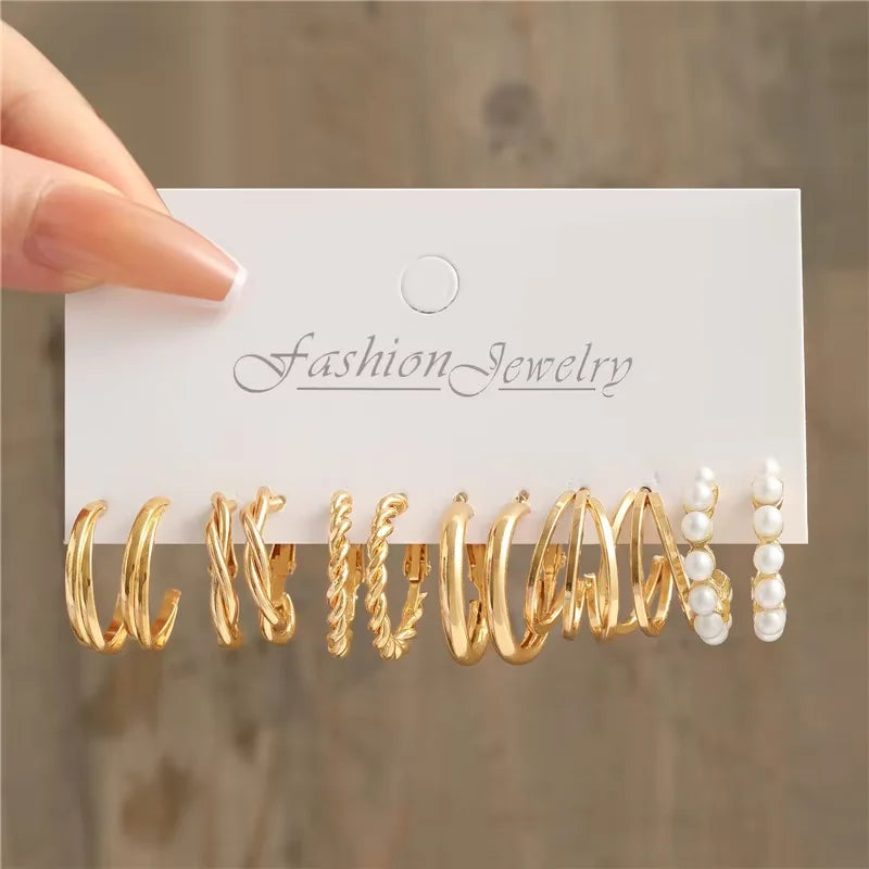 Fashion Earrings Set for Women Vintage Bohemian