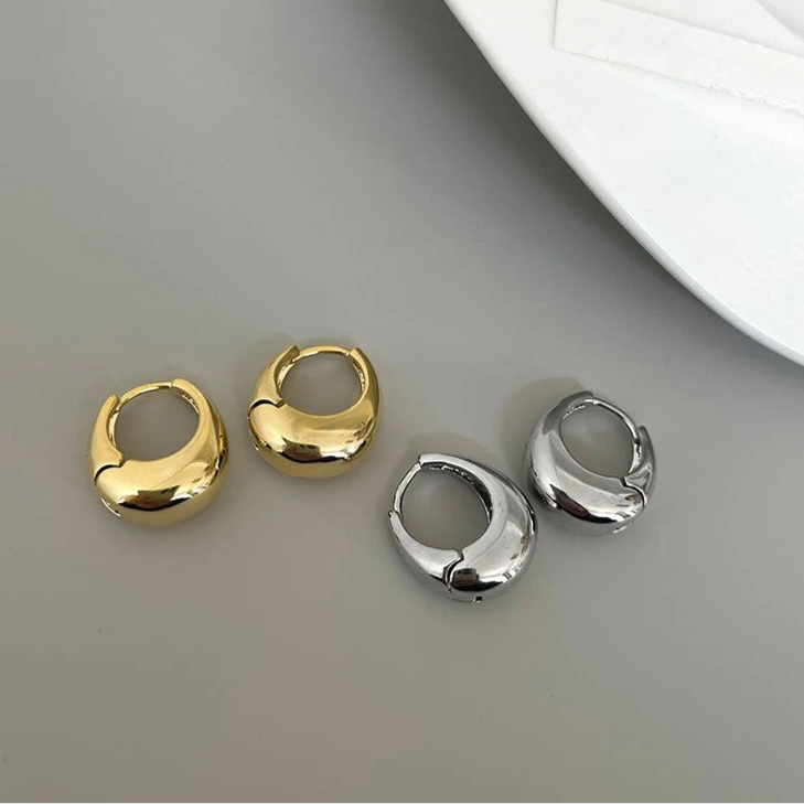 3D Metal Elegant Earrings, Fit for Work/Casual Outfits