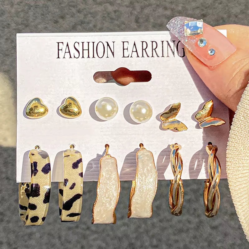 Fashion Earrings Set for Women Vintage Bohemian