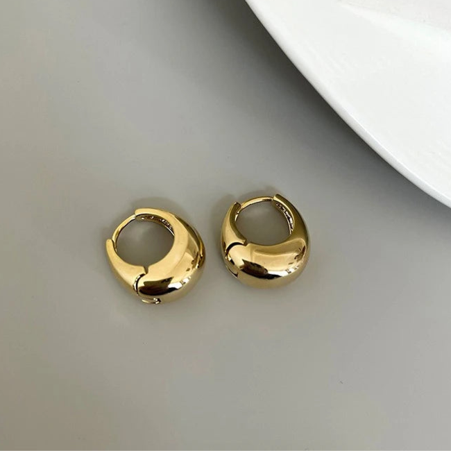 3D Metal Elegant Earrings, Fit for Work/Casual Outfits