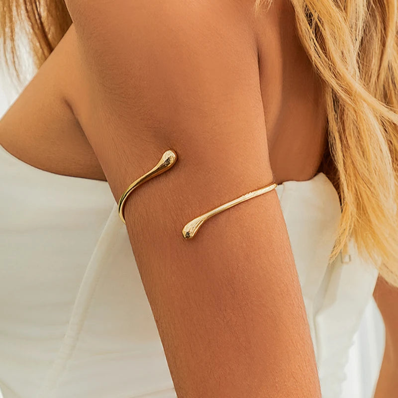 Cuff Bangles for Women Arm Bracelet Aesthetic Jewelry Gift New