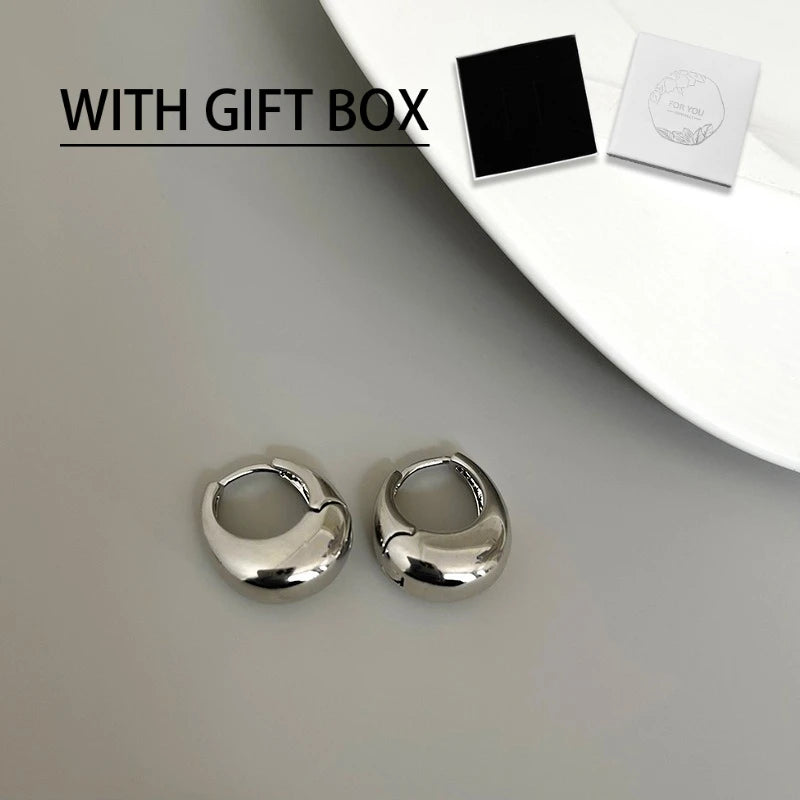 3D Metal Elegant Earrings, Fit for Work/Casual Outfits