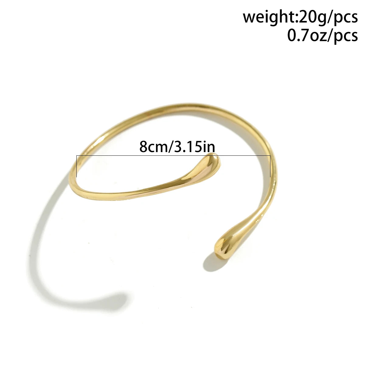 Cuff Bangles for Women Arm Bracelet Aesthetic Jewelry Gift New