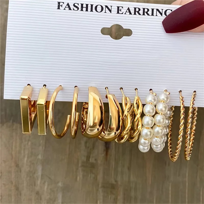 Fashion Earrings Set for Women Vintage Bohemian