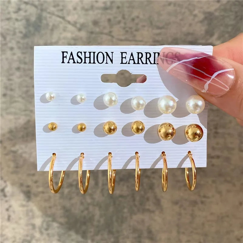 Fashion Earrings Set for Women Vintage Bohemian